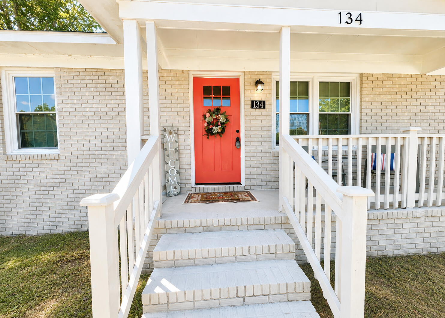 134 Wells Circle St. Stephen, SC 29479 - Photo 3 of 26 Up steps to front door