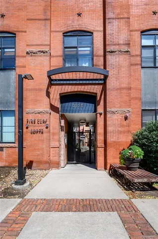 a front view of a building with entryway