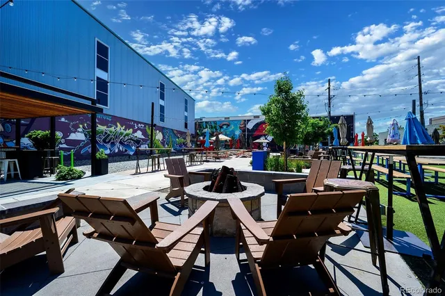 a sign on the side of a building