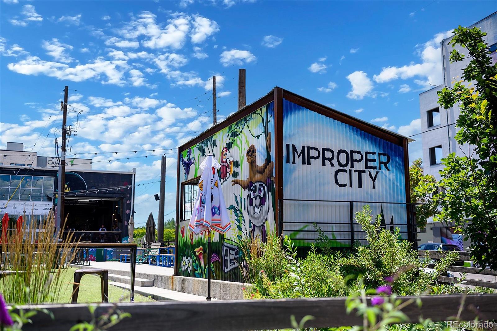 3225 Blake Street, Unit 4 Denver, CO 80205 - Photo 23 of 23 a sign on the side of a building