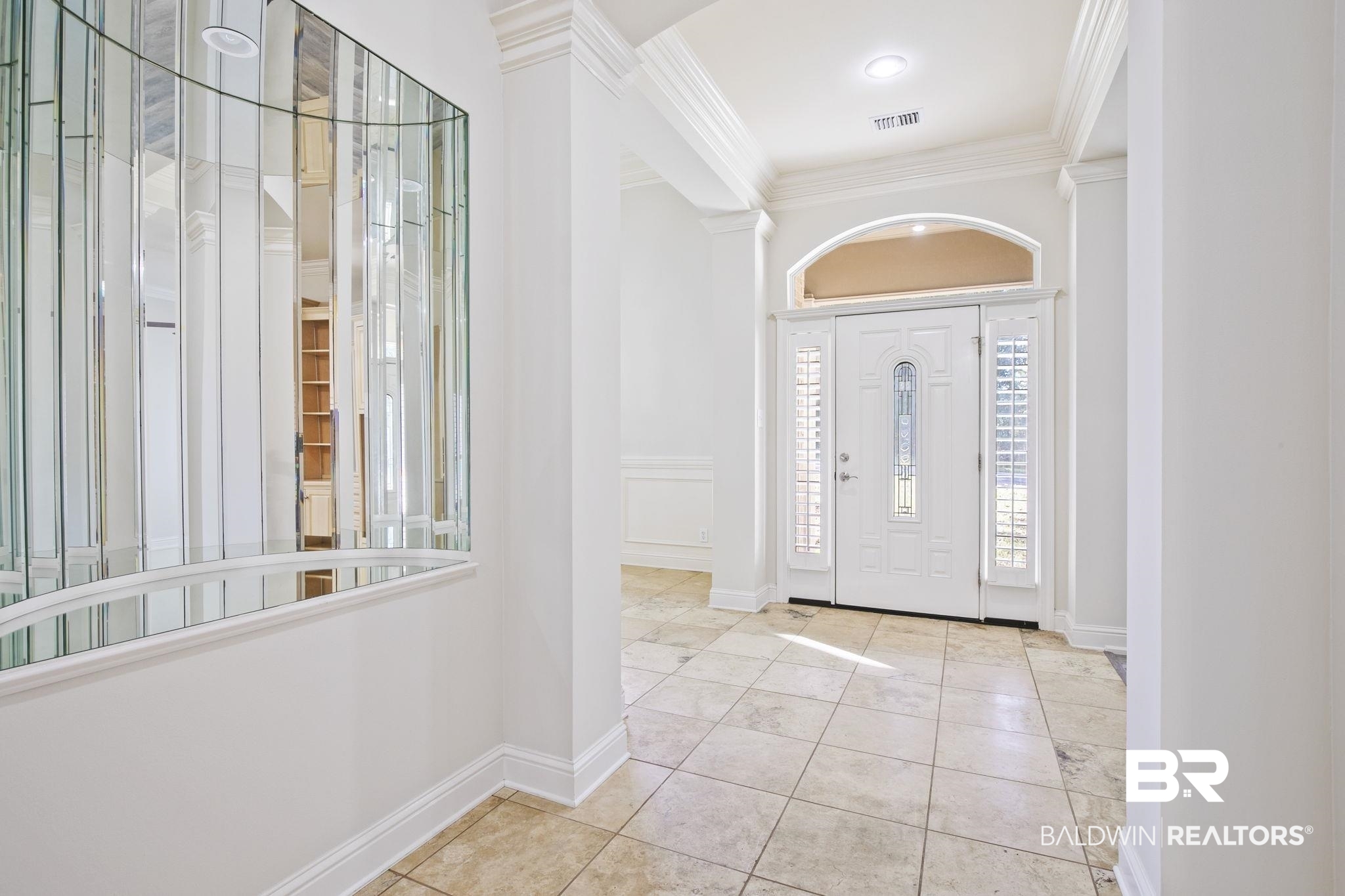 13 Bugle Retreat Daphne, AL 36527 - Photo 3 of 40 Foyer entrance with light tile patterned floors and crown molding