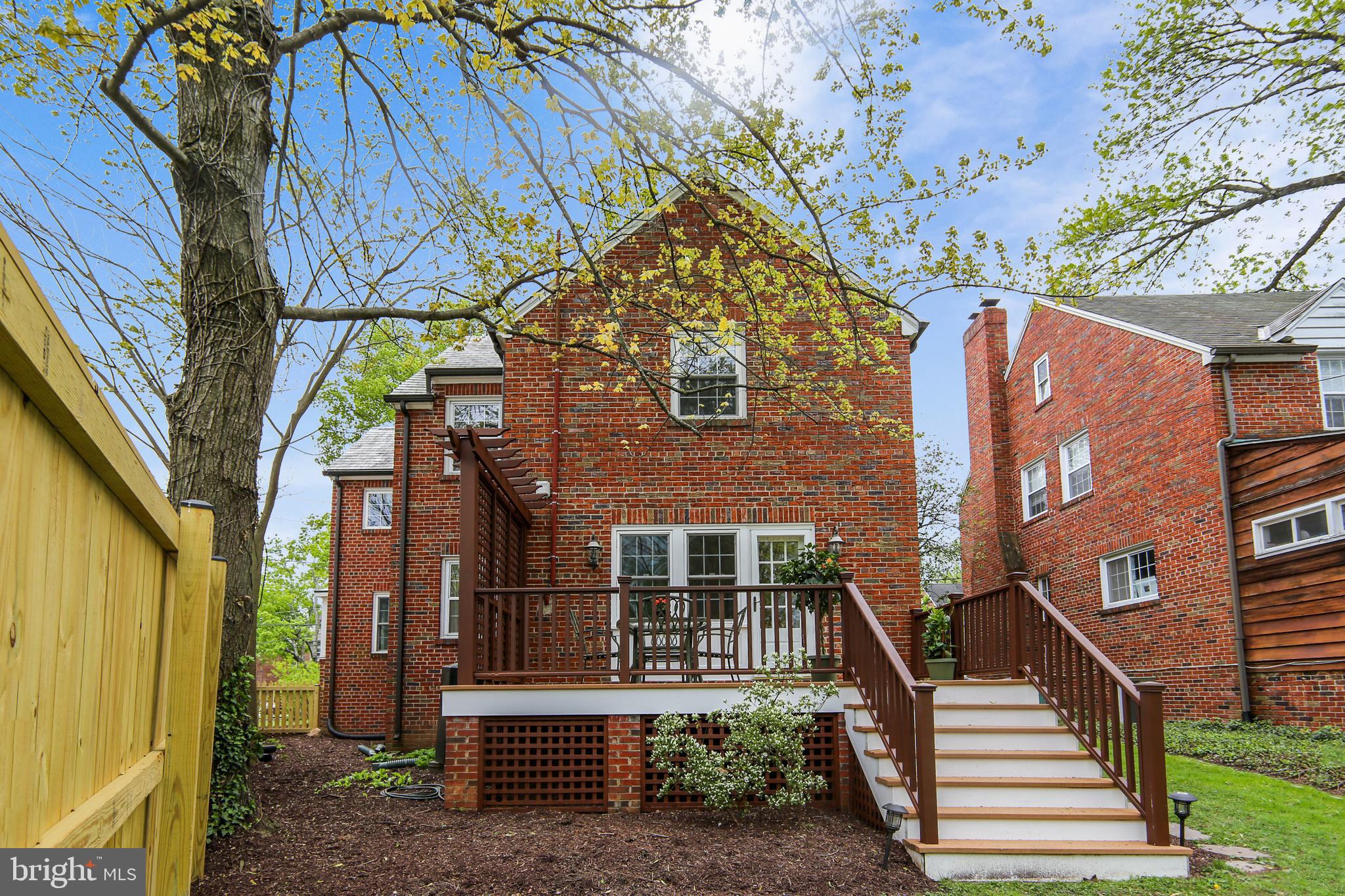 2901 Rittenhouse Street Northwest Washington, DC 20015 - Photo 42 of 51 Great outside entertaining space