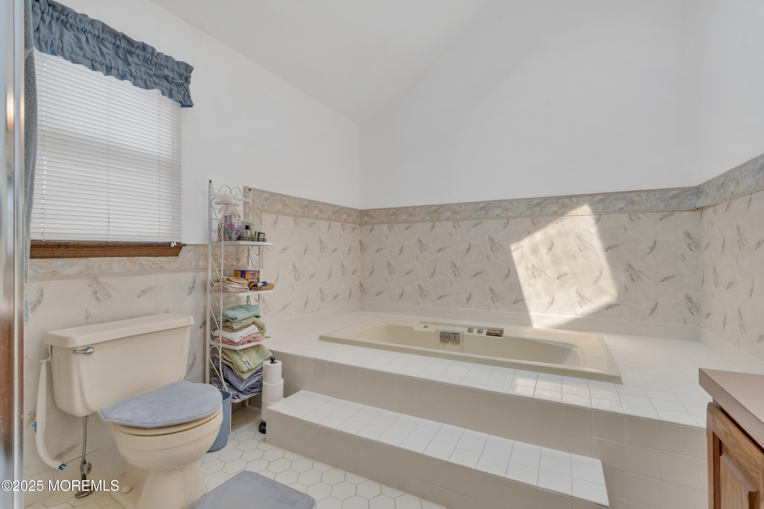 24 Laird Road Middletown, NJ 07748 - Photo 28 of 45 a bathroom with a toilet and a bathtub