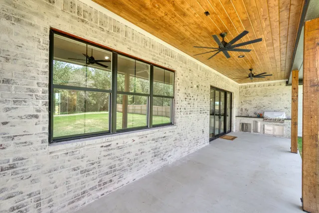 a view of a house with a outdoor space