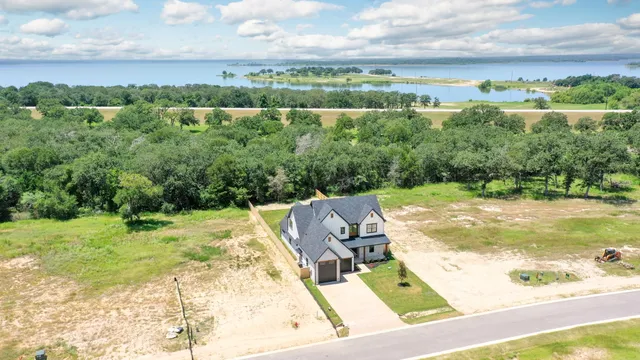 a view of a yard with an outdoor space
