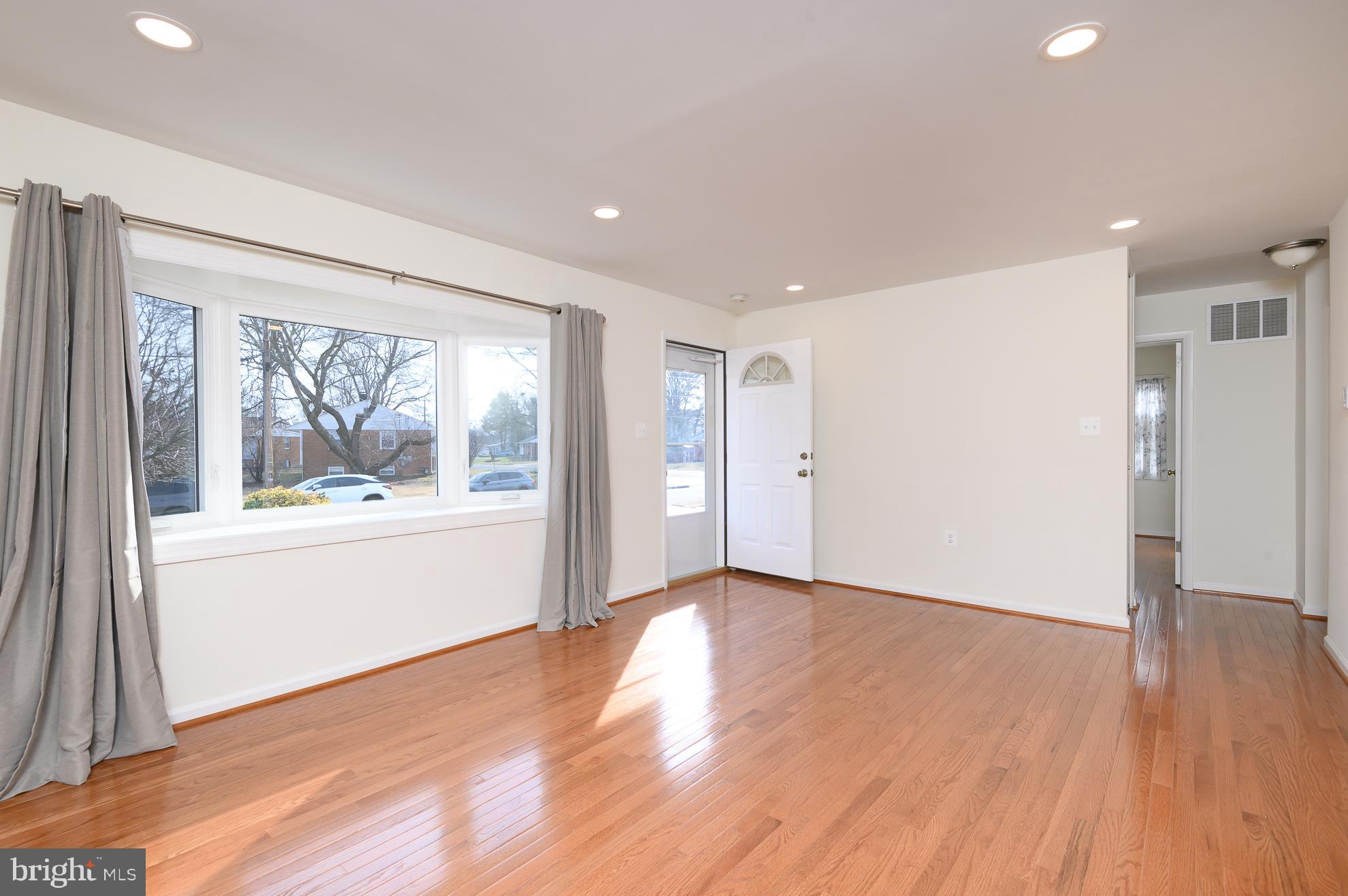 Living Room with Hardwood Floors