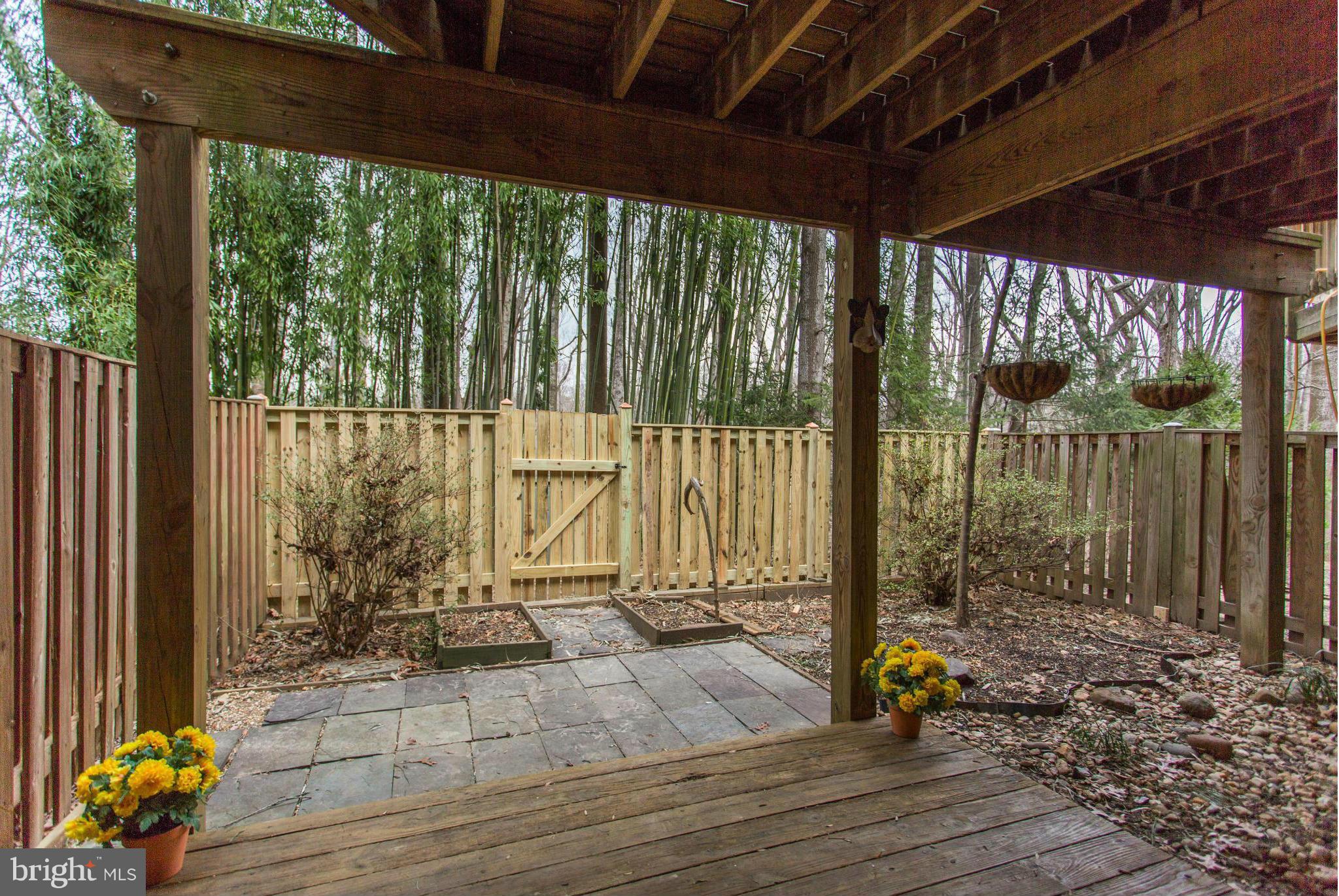 11522 Hearthstone Court Reston, VA 20191 - Photo 24 of 27 Lower level walkout to private fenced yard
