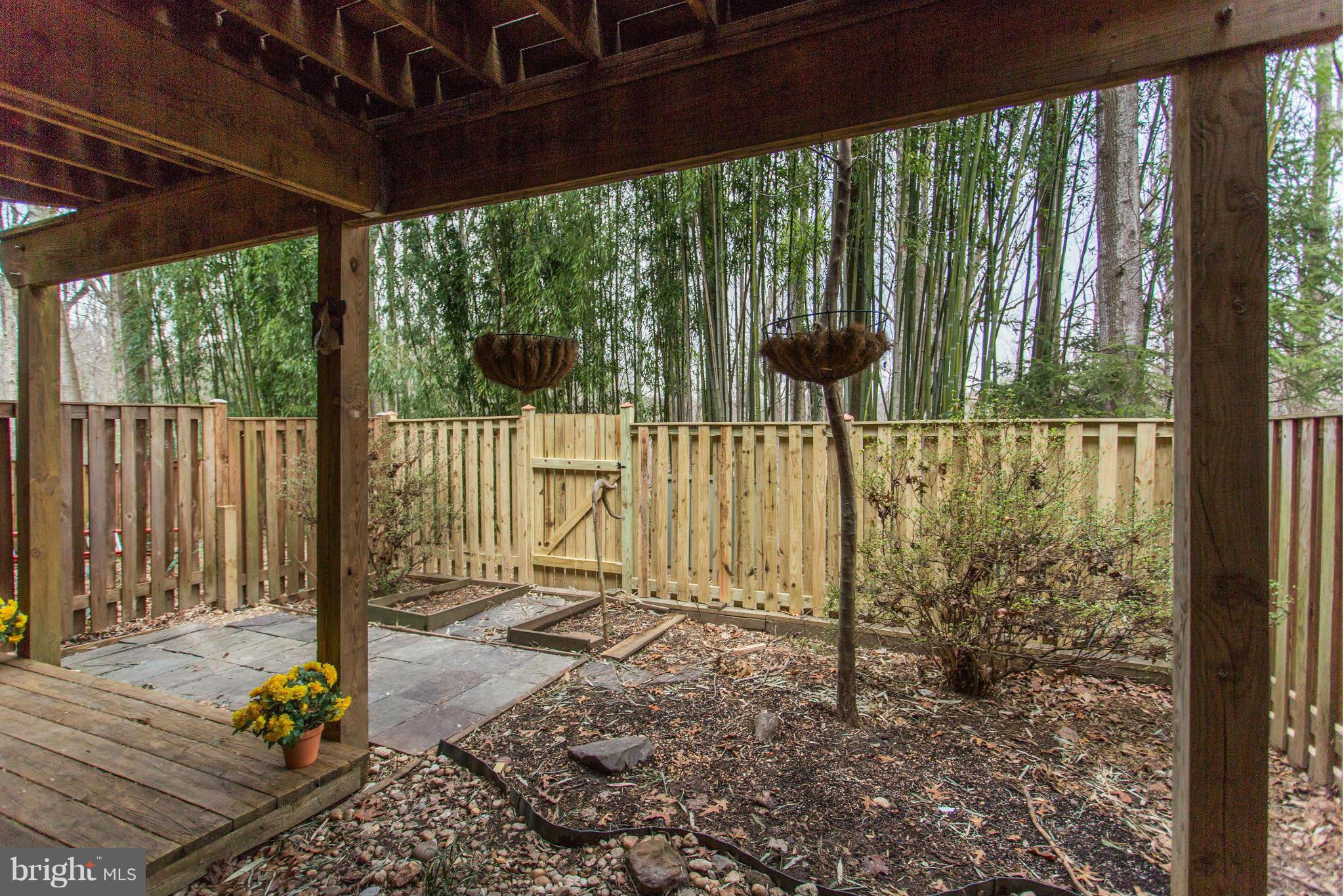 11522 Hearthstone Court Reston, VA 20191 - Photo 25 of 27 Slate patio and private fenced yard