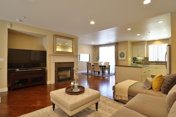 6372 Byron Lane San Ramon, CA 94582 - Photo 14 of 53 a living room with furniture fireplace and flat screen tv