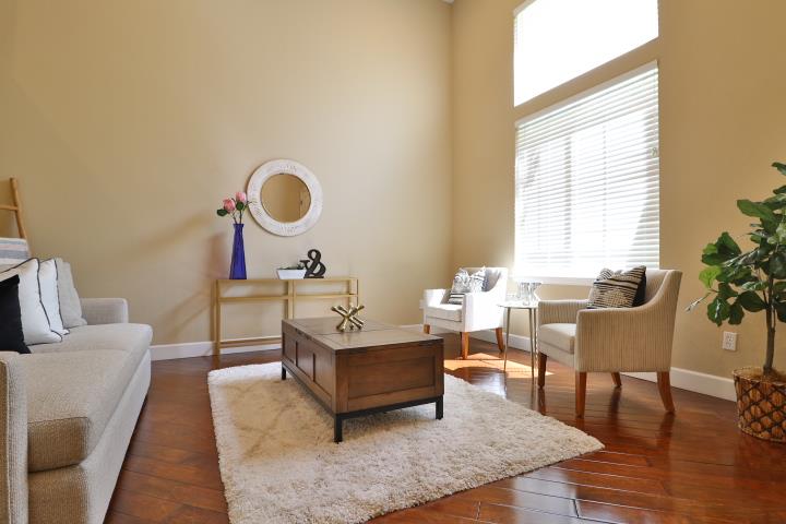 6372 Byron Lane San Ramon, CA 94582 - Photo 7 of 53 a living room with furniture and a wooden floor