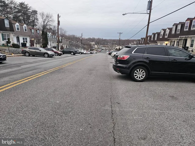 a view of a cars parked in a parking lot