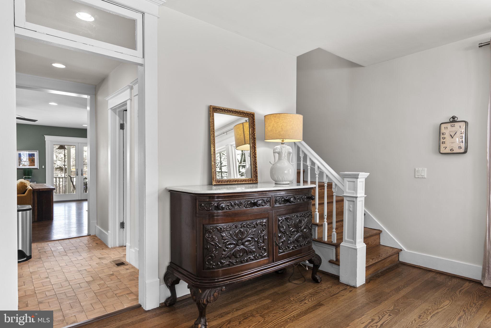 1415 Ballard Street Silver Spring, MD 20910 - Photo 18 of 56 a view of entryway livingroom and hall with wooden floor