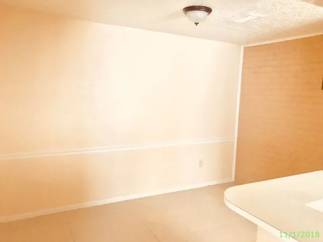 a view of a bathtub in a bathroom