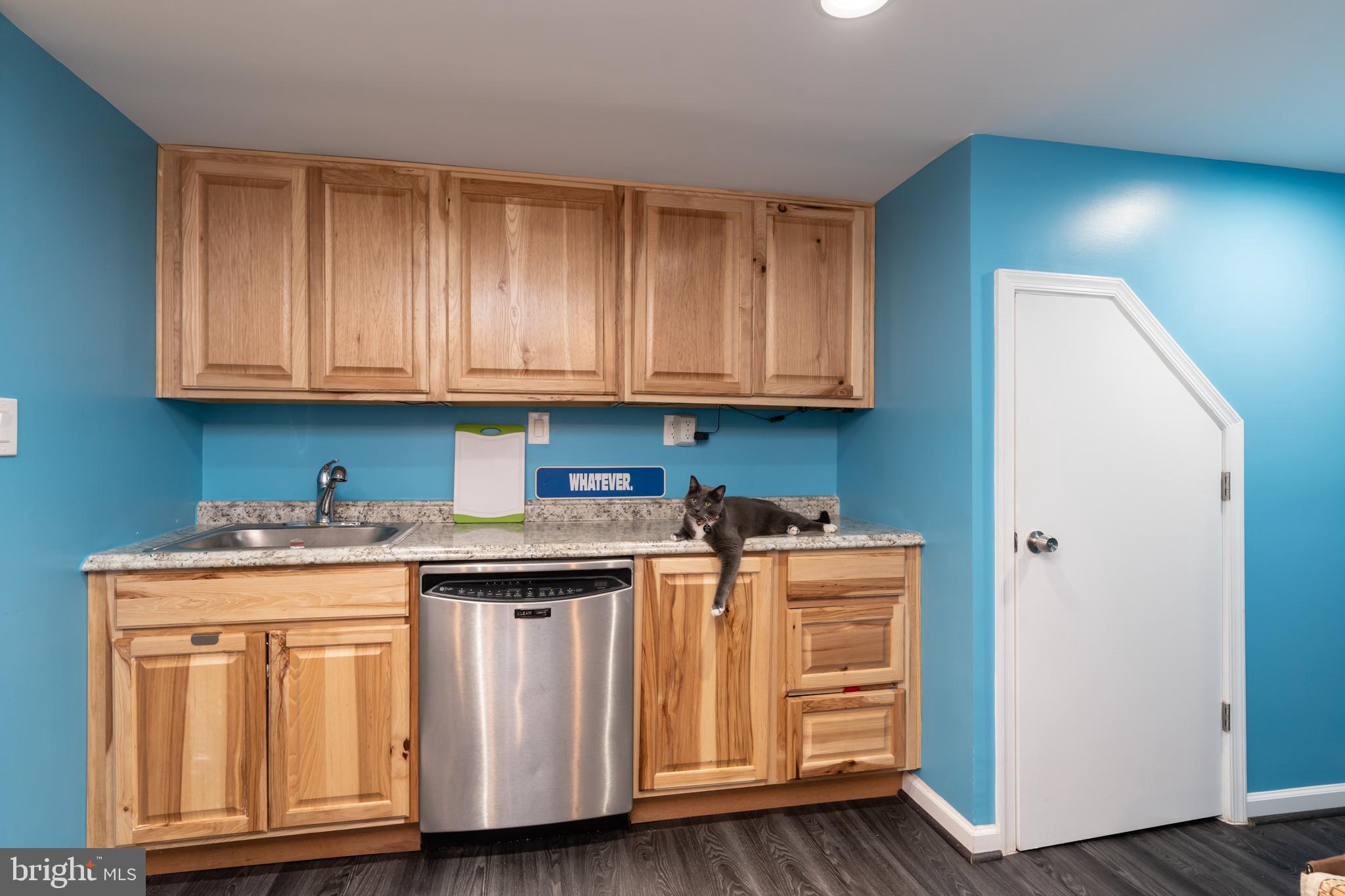 5016 Reno Road Northwest Washington, DC 20008 - Photo 27 of 38 Lower level kitchen ideal for many uses.