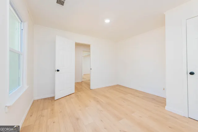 a view of empty room