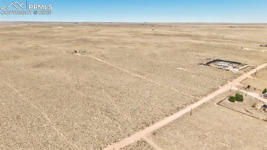30790 Darroll Drive Yoder, CO 80864 - Photo 3 of 16 Bird's Eye View N/E
