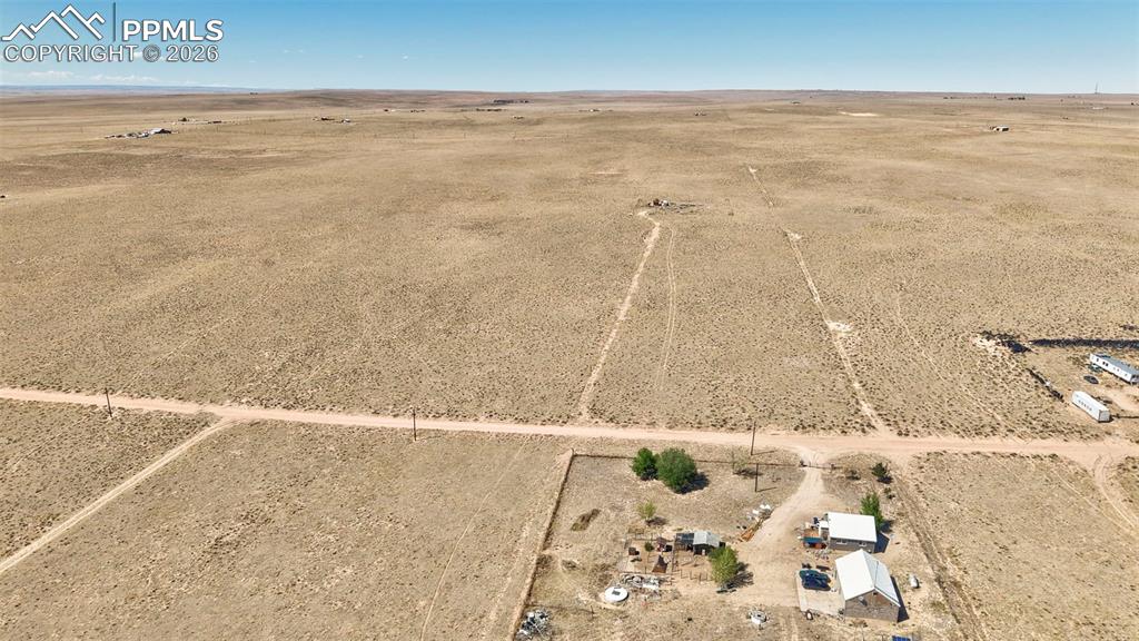 30790 Darroll Drive Yoder, CO 80864 - Photo 5 of 16 Bird's Eye View North