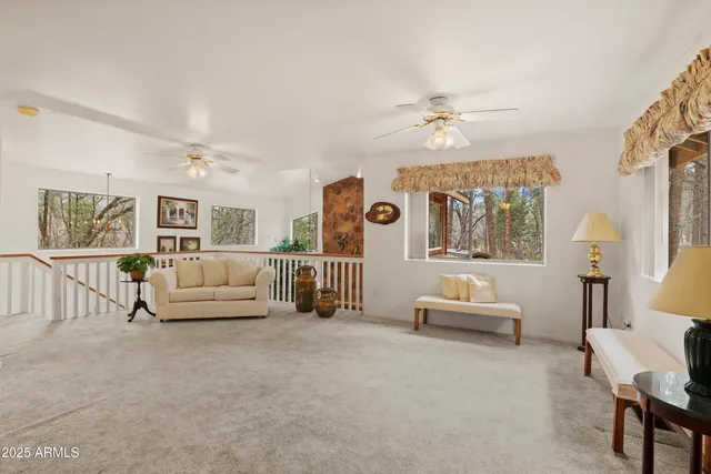 a room with furniture and a window