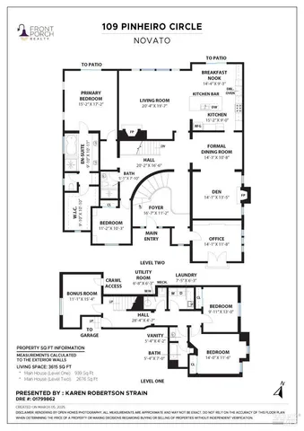 $1,530,000 | 109 Pinheiro Circle, Novato, CA 94945