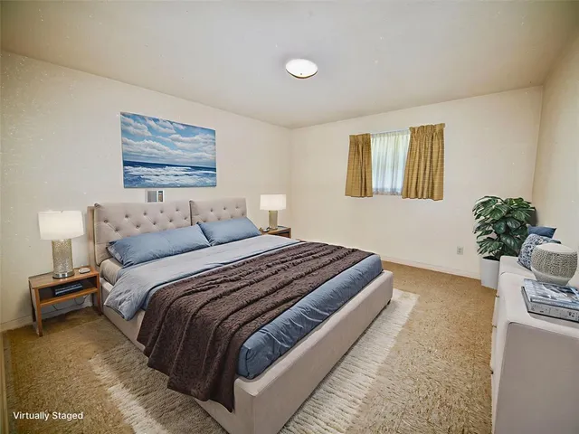 a view of a room with window