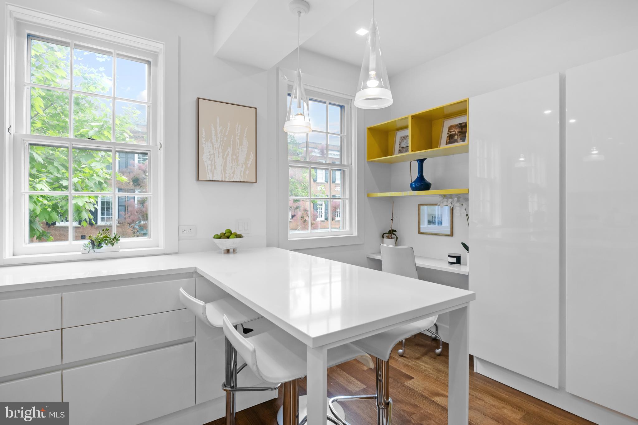3320 R Street Northwest Washington, DC 20007 - Photo 15 of 48 Natural light flows throughout the home.