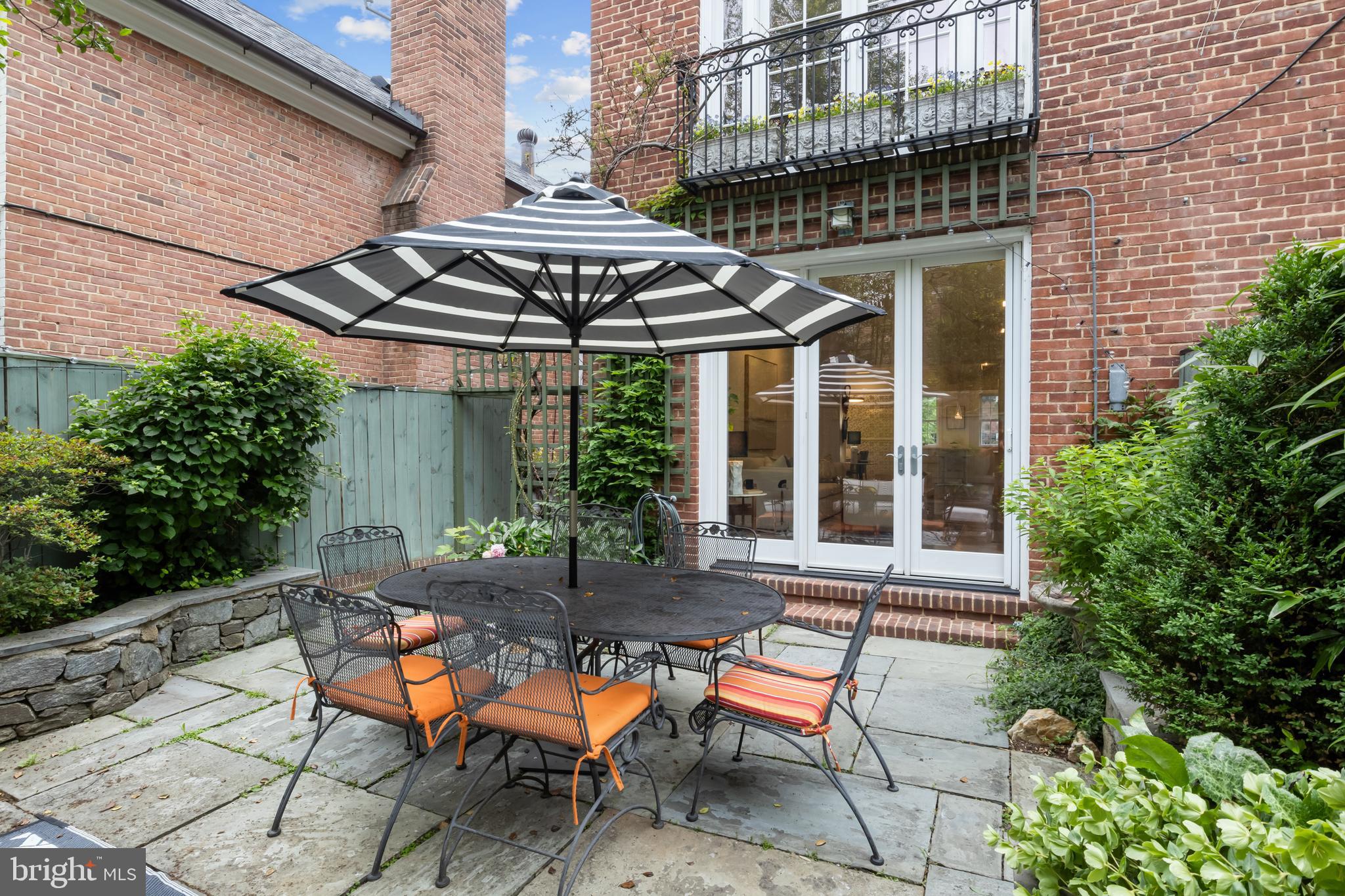 3320 R Street Northwest Washington, DC 20007 - Photo 17 of 48 Private backyard oasis