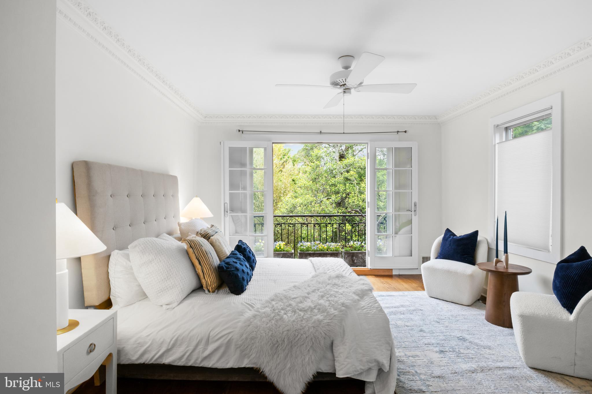 3320 R Street Northwest Washington, DC 20007 - Photo 22 of 48 Open the French doors to your oasis in the city.