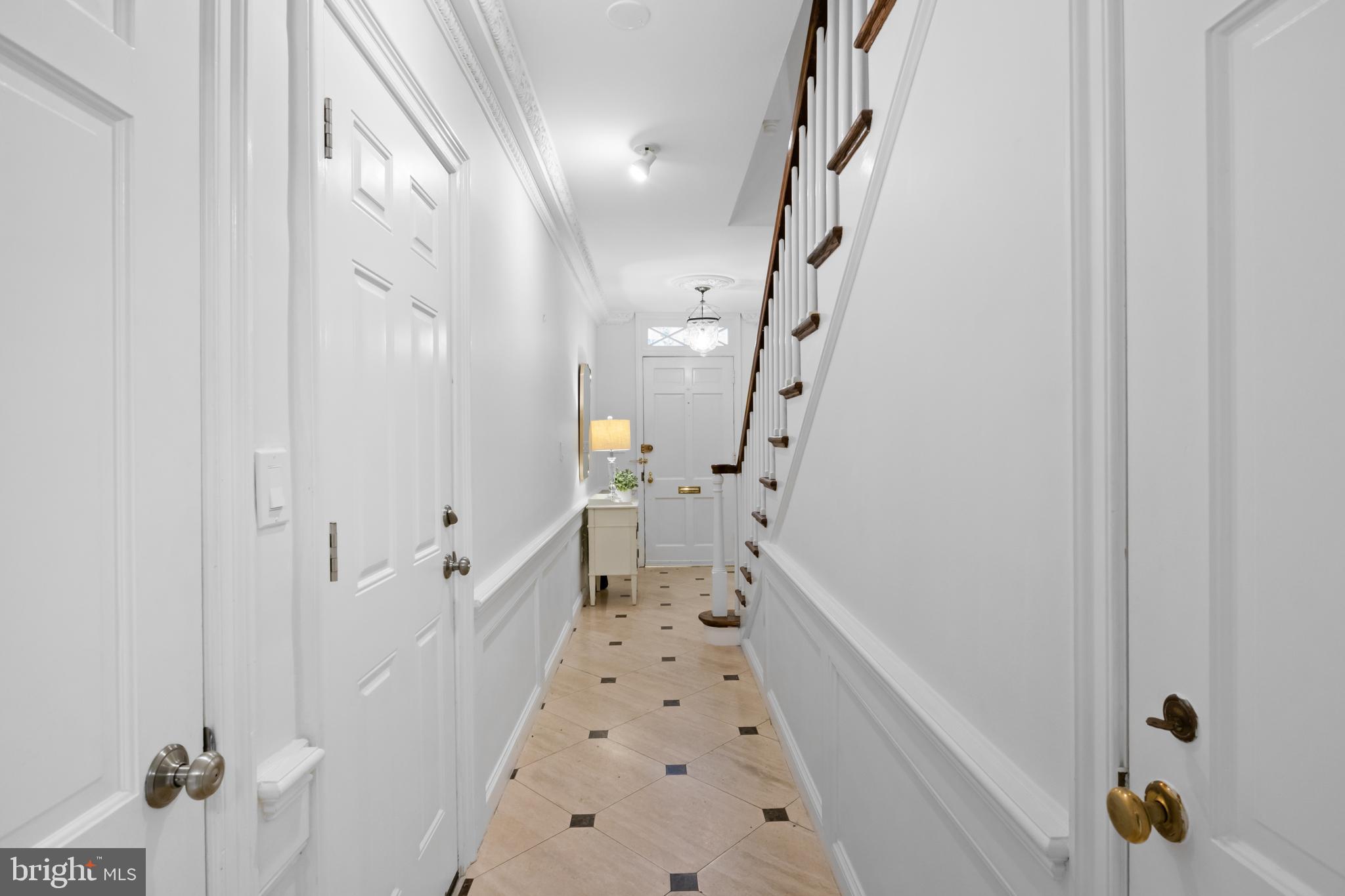 3320 R Street Northwest Washington, DC 20007 - Photo 38 of 48 Original tile flooring, impeccably maintained