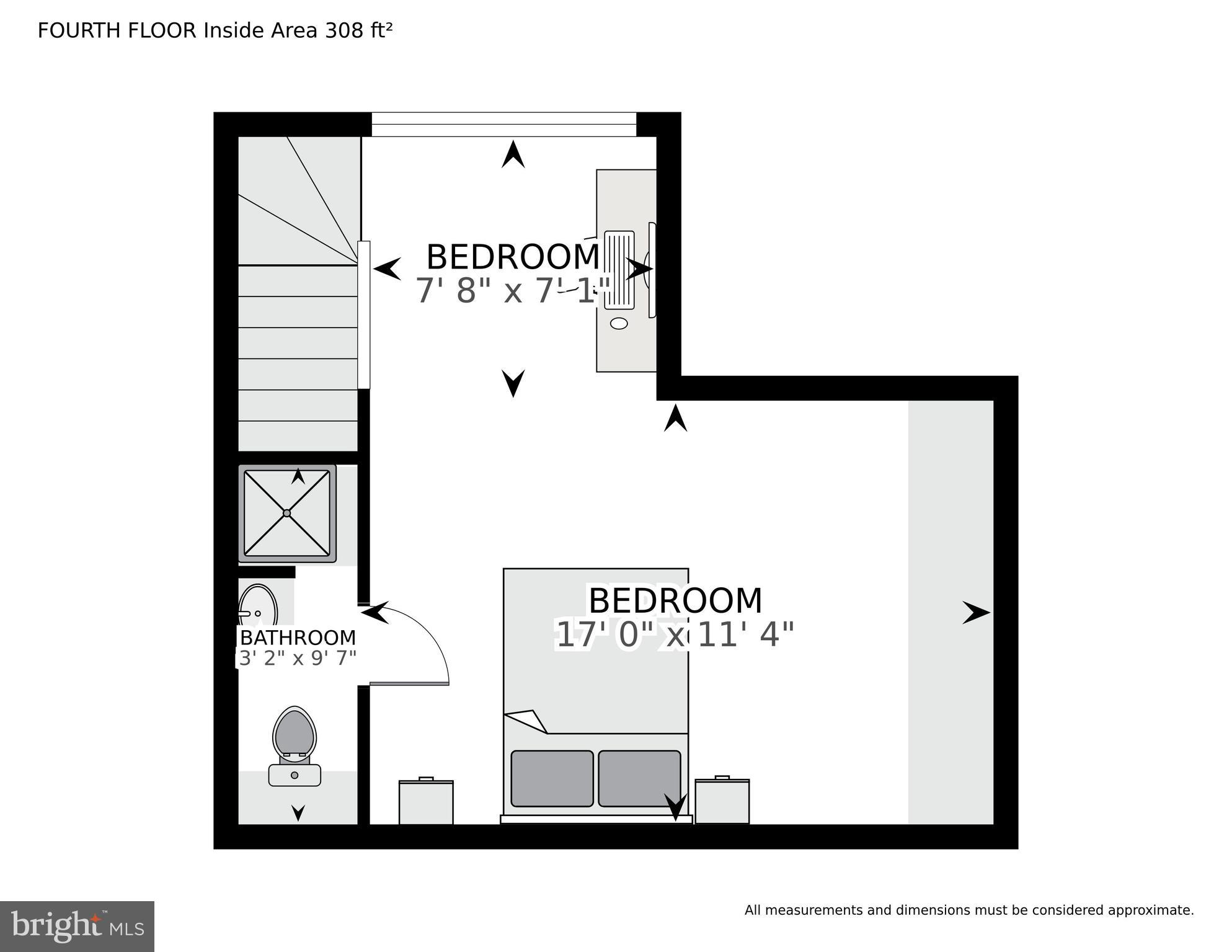 3320 R Street Northwest Washington, DC 20007 - Photo 47 of 48 Upper 2