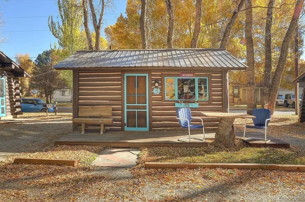 a view of a house with a patio