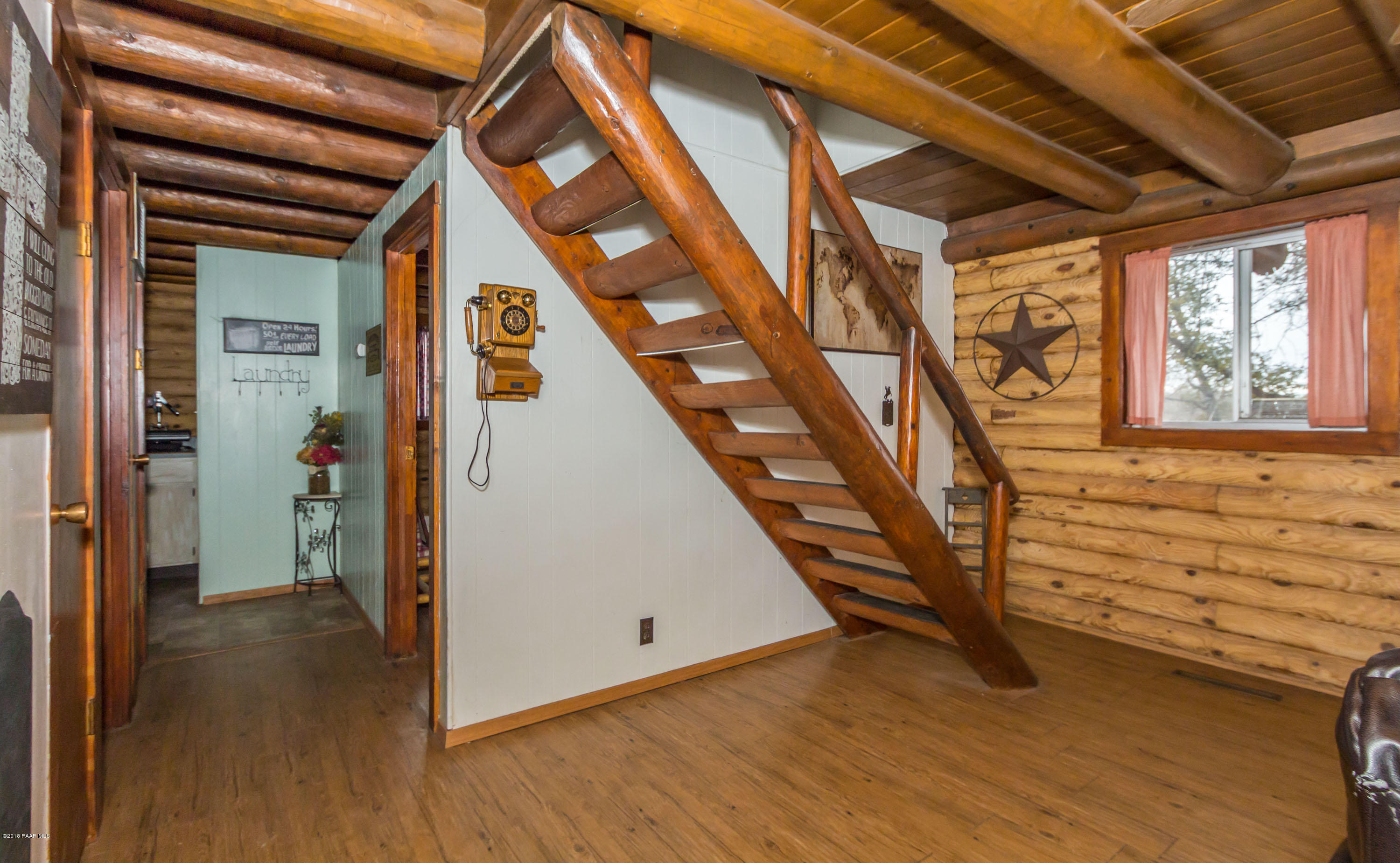 7320 North Spur Road Prescott, AZ 86305 - Photo 12 of 35 Stairway to Master Bath Bed 2