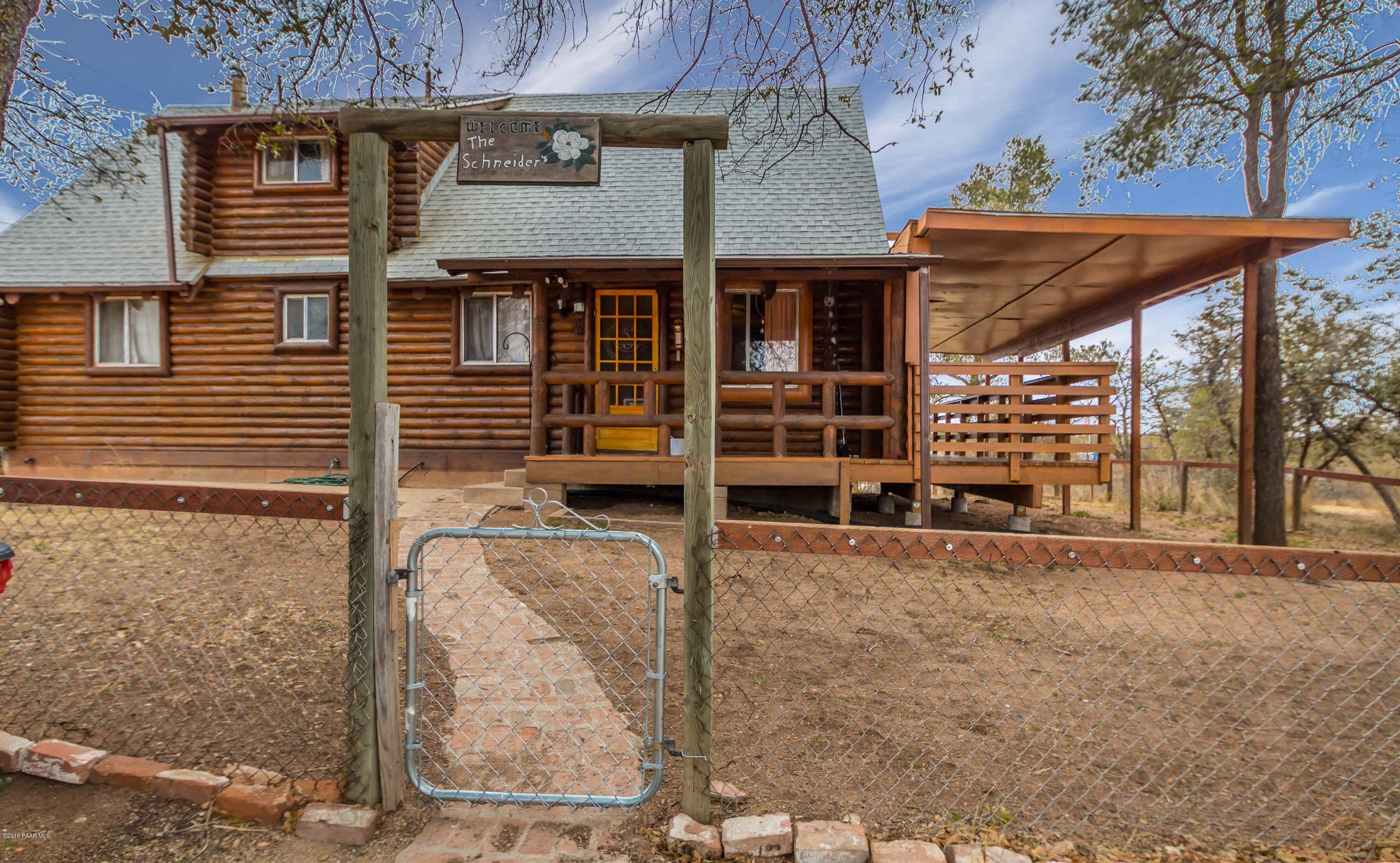 7320 North Spur Road Prescott, AZ 86305 - Photo 3 of 35 Property Entry Gate