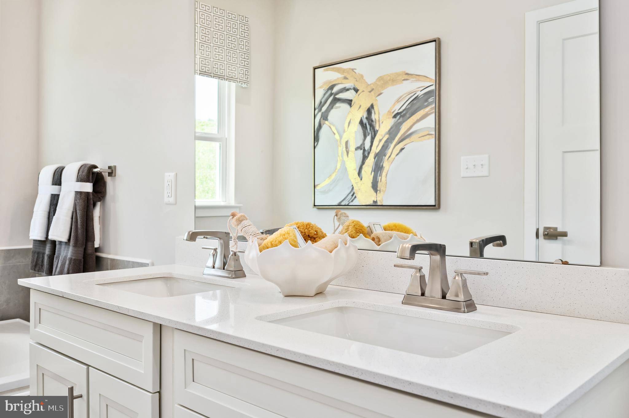 8440 Branch Side Way, Unit D Brandywine, MD 20613 - Photo 14 of 21 PRIMARY BATHROOM W/DOUBLE SINKS