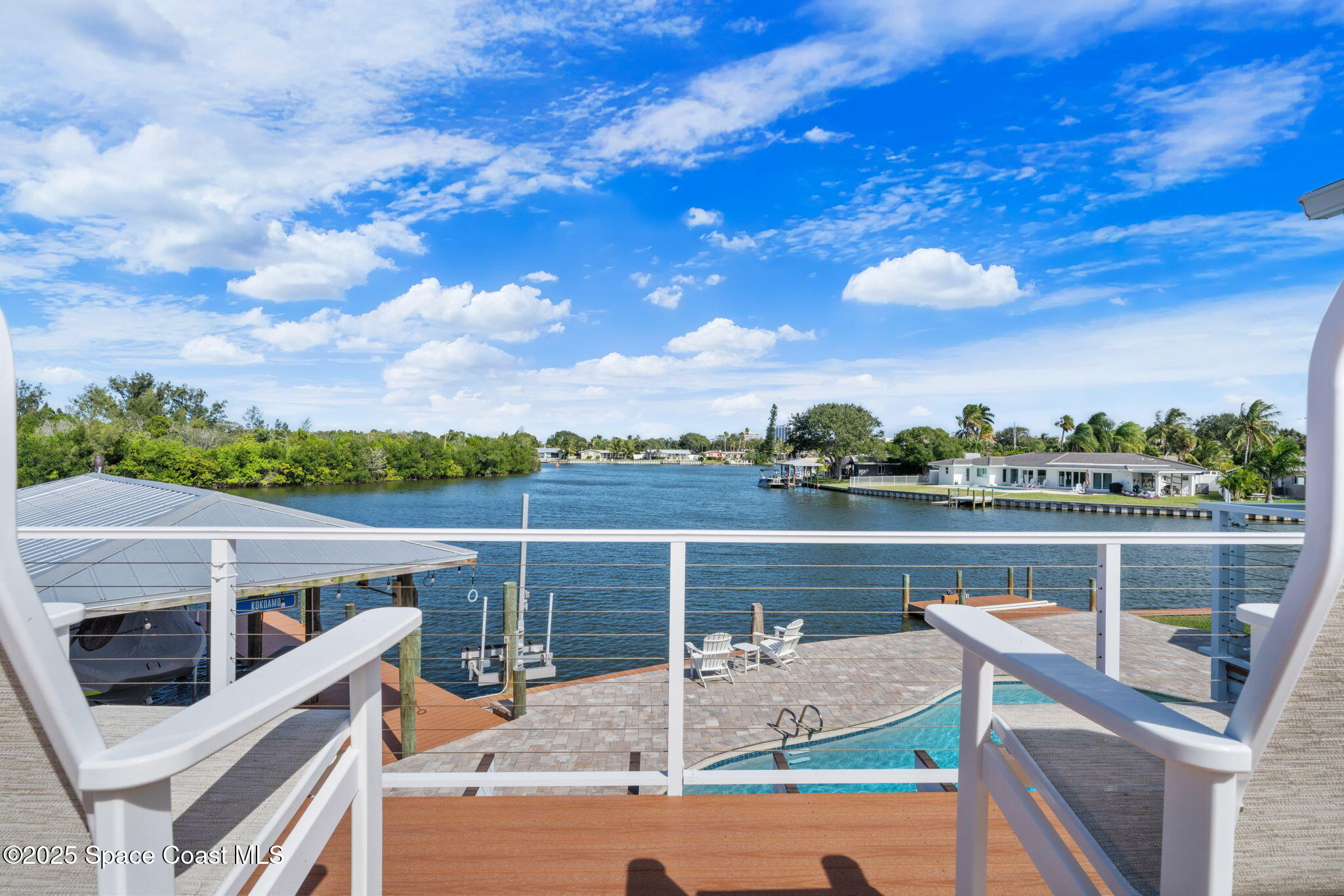 1214 Samar Road Cocoa Beach, FL 32931 - Photo 48 of 83 Skyline Perch Above the Water