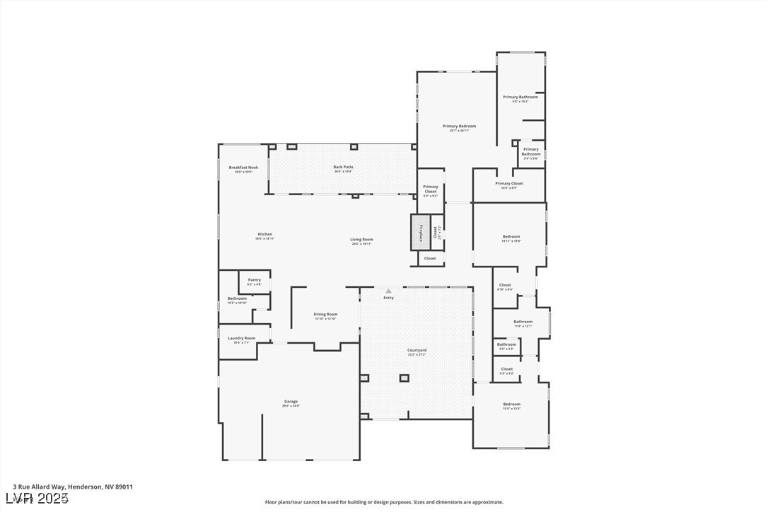 3 Rue Allard Way Henderson, NV 89011 - Photo 49 of 49 View of layout