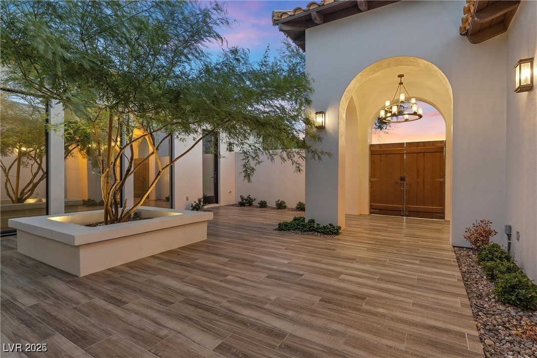 3 Rue Allard Way Henderson, NV 89011 - Photo 5 of 49 View of patio featuring fence