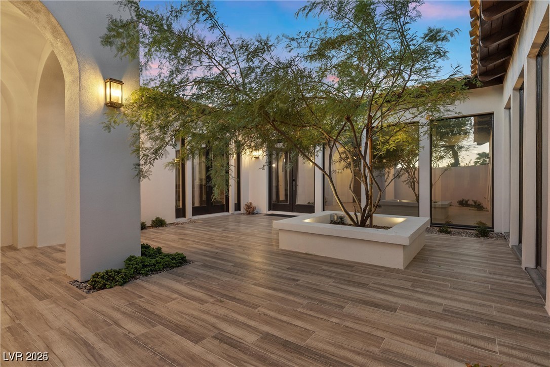 3 Rue Allard Way Henderson, NV 89011 - Photo 6 of 49 View of patio with a deck
