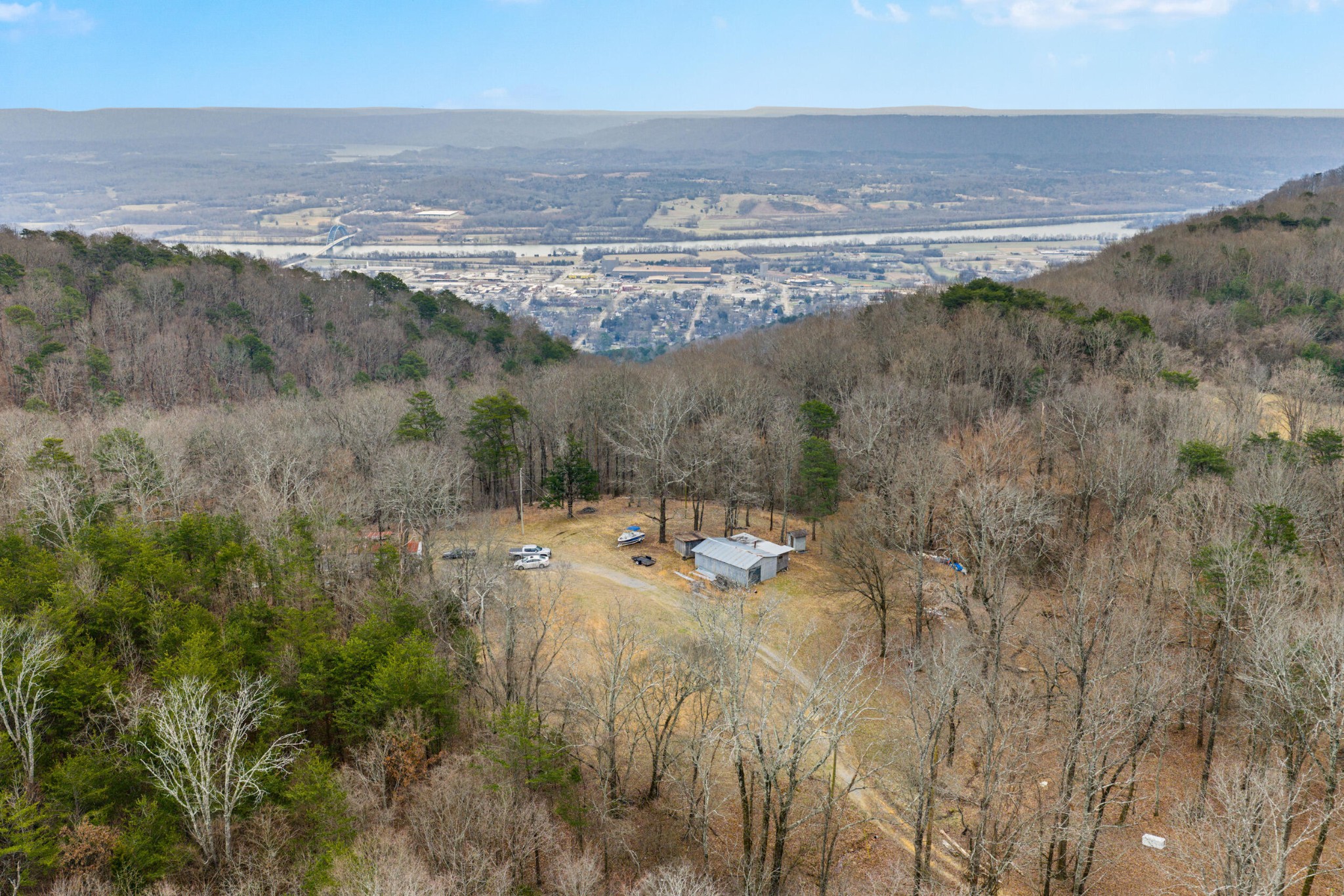 1475 Patton School Road South Pittsburg, TN 37380 - Photo 22 of 22 a view of a lake with mountains in the background