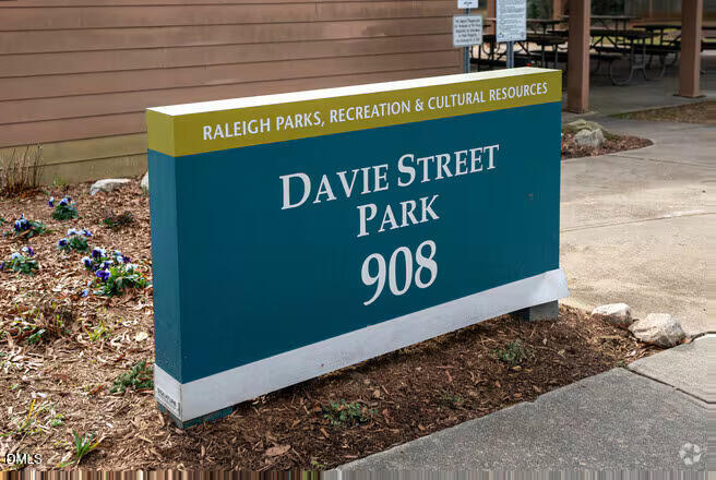 217 Heck Street Raleigh, NC 27601 - Photo 14 of 22 a sign on the side of a building