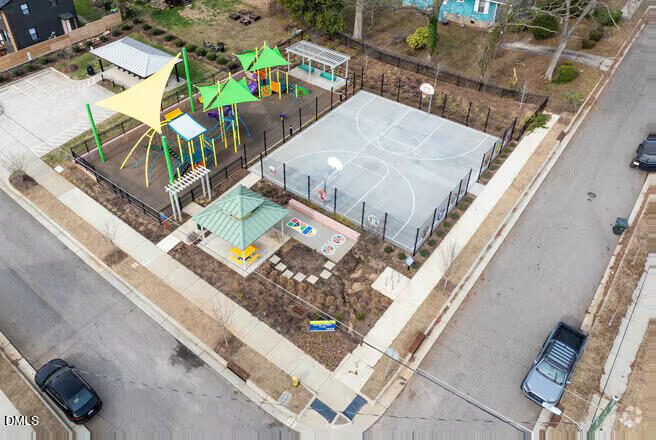 217 Heck Street Raleigh, NC 27601 - Photo 16 of 22 a view of swimming pool with outdoor seating