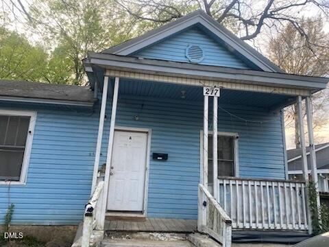 217 Heck Street Raleigh, NC 27601 - Photo 10 of 22 front view of a house