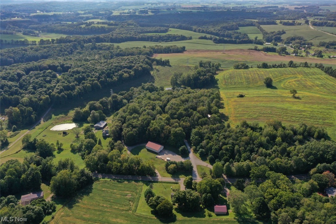8215 Rochester Road East Rochester, OH 44625 - Photo 22 of 34 Birds eye view of property