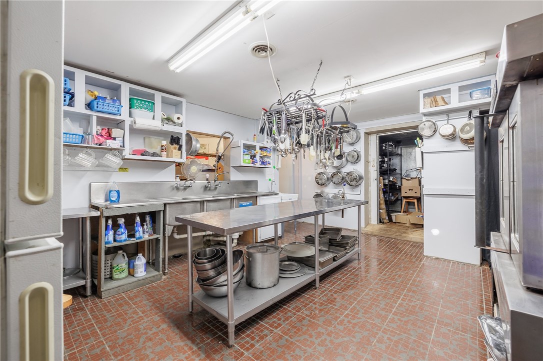 9470 Schmidt Road West Sparta, NY 14437 - Photo 6 of 43 Commercial kitchen in rec hall.