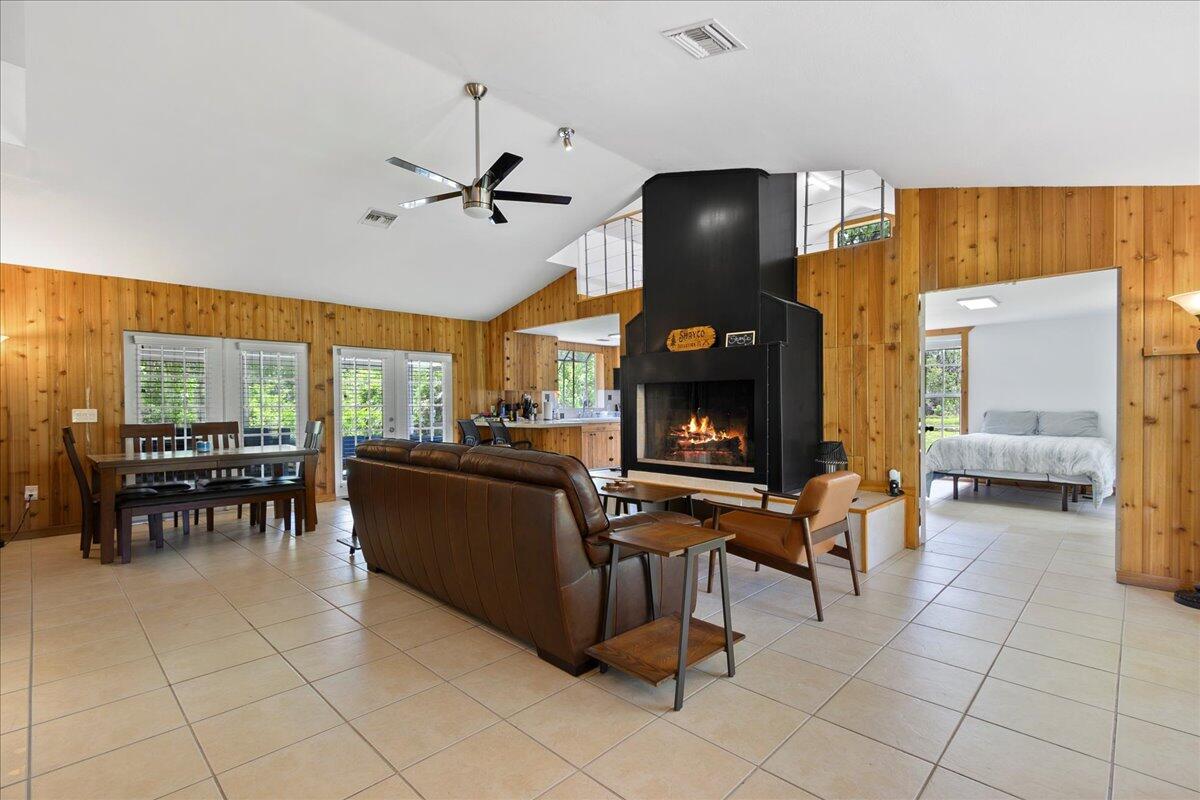 8951 Southwest Fox Brown Road Indiantown, FL 34956 - Photo 13 of 34 Open living room area