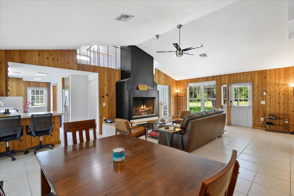 8951 Southwest Fox Brown Road Indiantown, FL 34956 - Photo 3 of 34 Living Room & Dining area