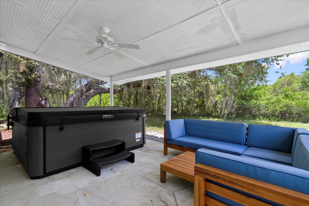 8951 Southwest Fox Brown Road Indiantown, FL 34956 - Photo 4 of 34 Screened Patio