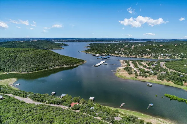 an aerial view of ocean residential house with outdoor space