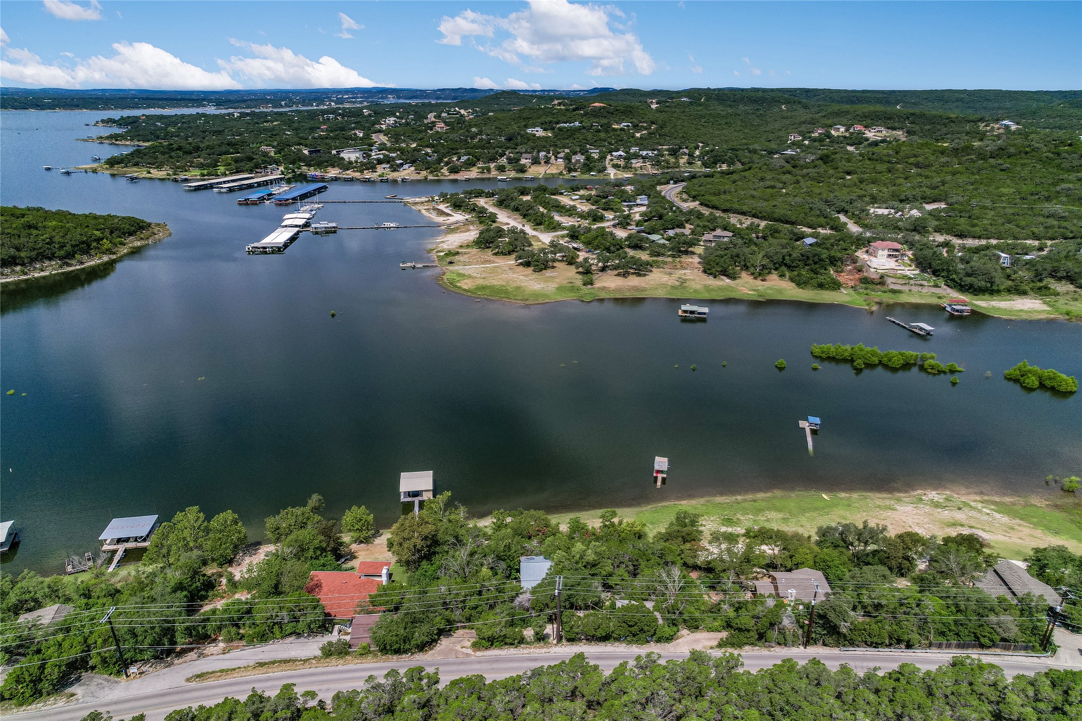 13527 Bullick Hollow Road Austin, TX 78726 - Photo 5 of 11 an aerial view of a house with a yard