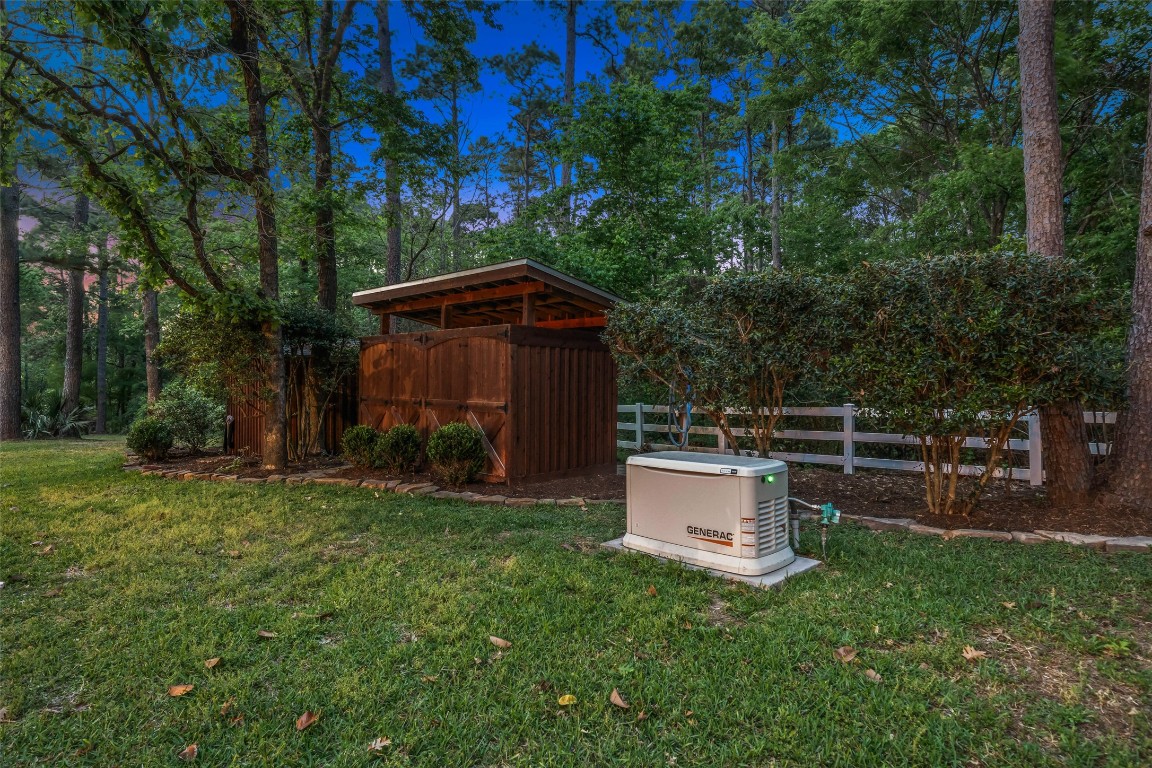 13222 Stonecrest Lane Conroe, TX 77302 - Photo 35 of 44 Home generator!