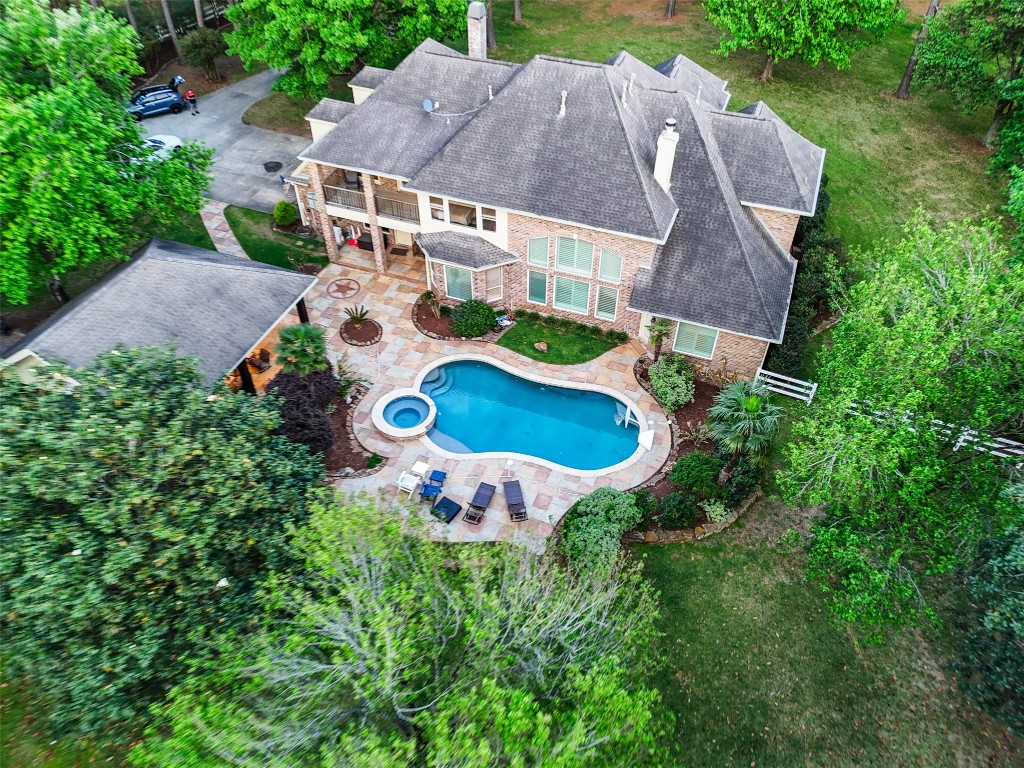 13222 Stonecrest Lane Conroe, TX 77302 - Photo 39 of 44 Nice view from the sky